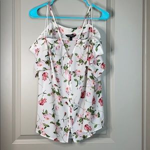 Express Off The Shoulder Shirt